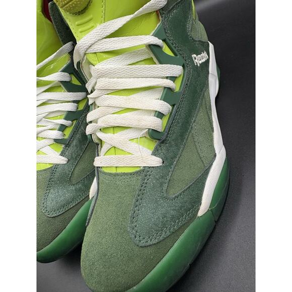 Reebok Shaq Attaq “Ghost of Christmas Present” Grinch Pump 9 mens 2013 Sneakers main image 11
